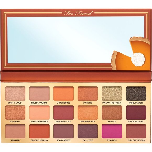 NIB Too Faced Pumpkin Spice: Second Slice Sweet & Spicy Eye Shadow Palette - Picture 1 of 5